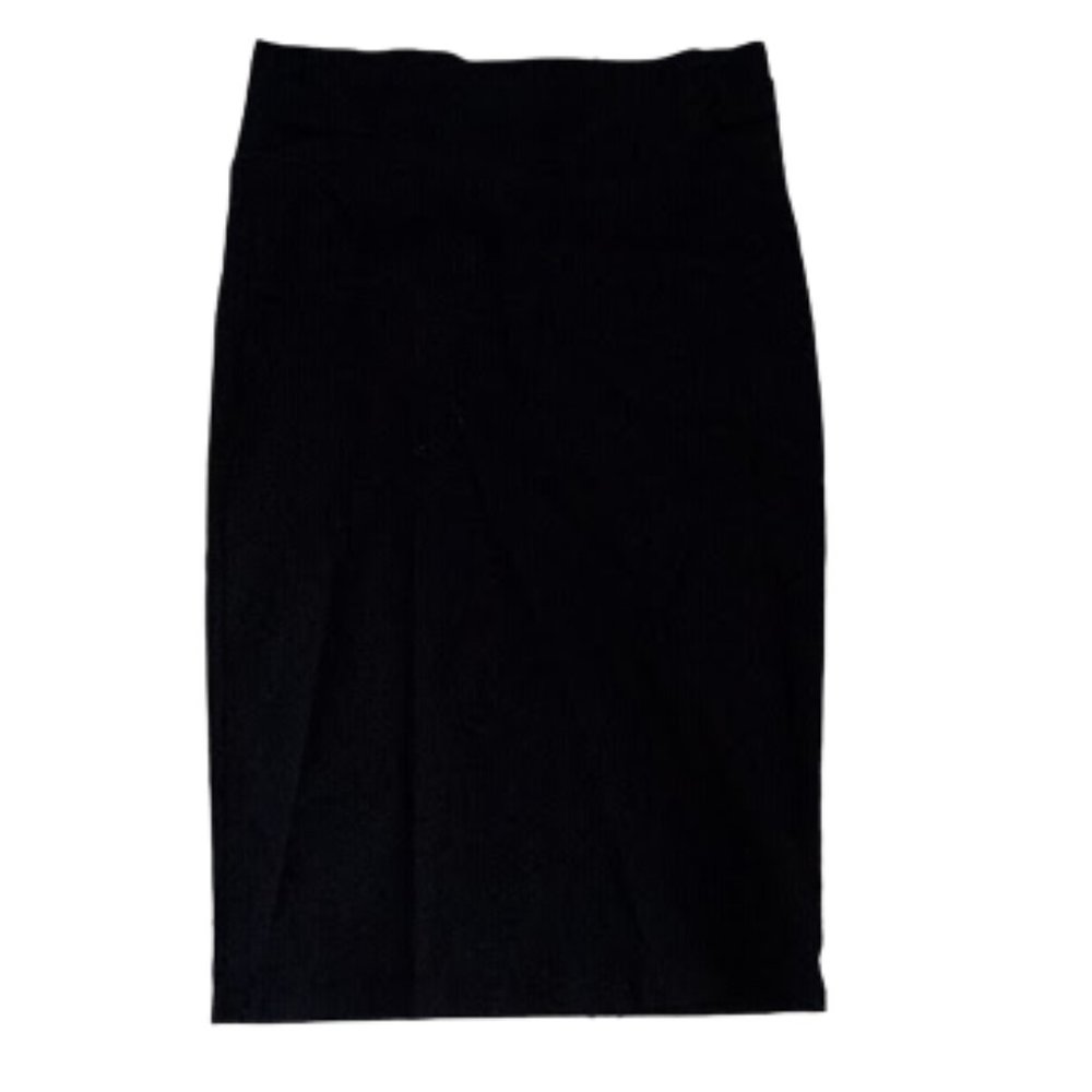 ---  Black Stretch Pencil Skirt Size Jr Small (women XS)